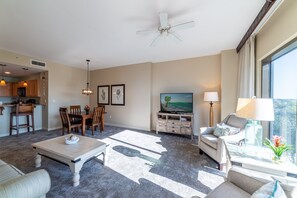 The open floor plan is great for entertaining