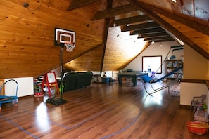 Finished Attic play room