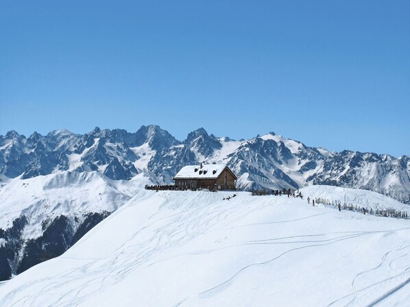 Ciel, Montagne, Neige, Pente, Montagnes, Terrain, Calotte Glaciaire, Gelé, Géologique Phénomène, Paysage