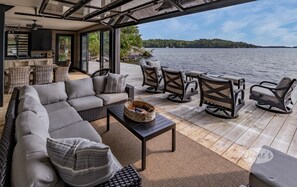 Boathouse, Dock &amp; Seating
