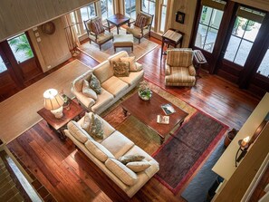 2nd Floor View of Living Room