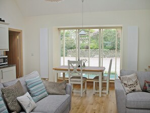 Welcoming living room/dining room | Swallows, Borgue, near Kirkcudbright