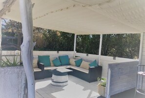 Covered terrace