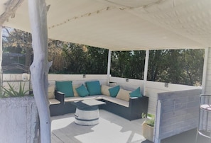 Covered terrace