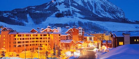 lovely in winter - ski in and out