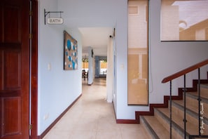 Downstairs entryway