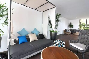 Sitzecke in der Lobby