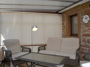 Comfy sun room | The Milking Parlour - Stone House Farm Holiday Cottages, St Bees, near Whitehaven