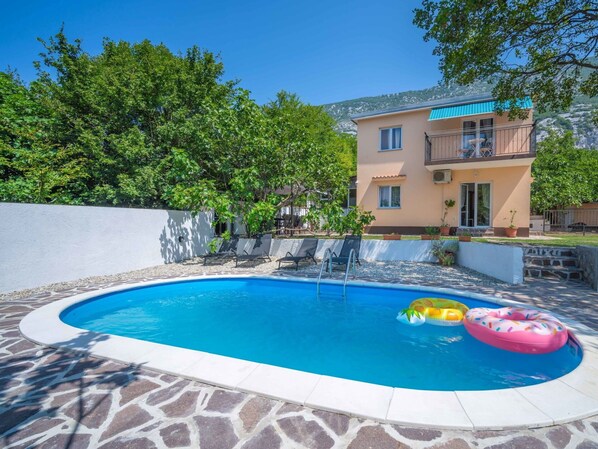 Schwimmbad, Eigentum, Haus, Gebäude, Grundeigentum, Freizeit, Estate, Urlaub, Wohngebiet, Zuhause