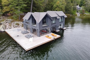 Boathouse deck