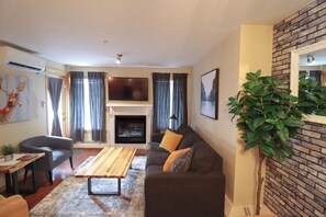 Fireplace and Smart TV