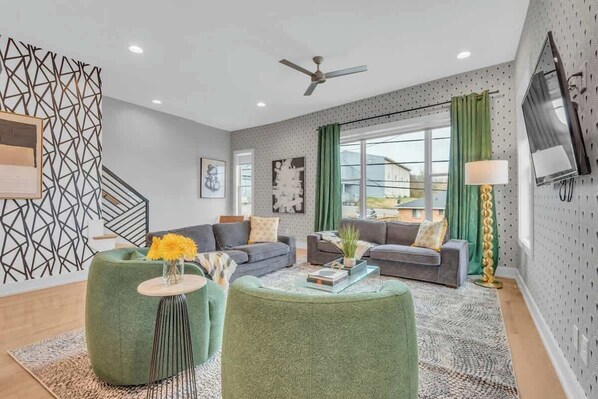 This incredible home is only minutes from lower Broadway and offers so many amazing spaces.
