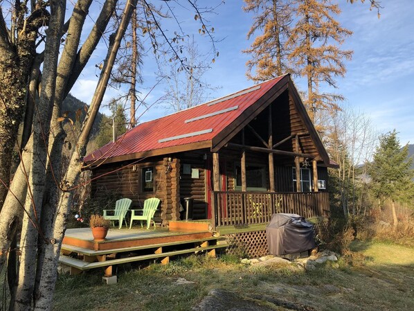 Tranquil Cabin Retreat  only 5 mins from Nelson, BC