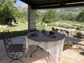 Outdoor dining