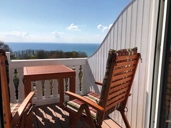 Meerblick von Balkon