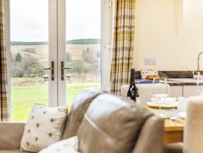 Open plan living space | Ferny Rigg Byre, Falstone, near Kielder