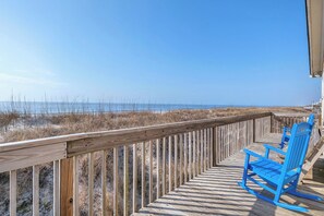 Deck / View (Beach Access Closer to this Property)