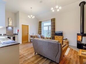 Open plan living space | Merry Burn Barn, Falstone, near Kielder