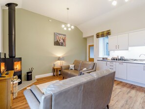 Open plan living space | Merry Burn Barn, Falstone, near Kielder