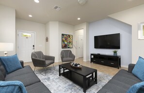Unwind in our elegantly styled living room
