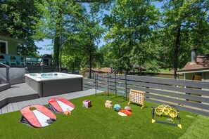 Enjoy all the outdoor games available for your use.