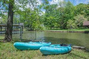 Kayaks are available for your use!