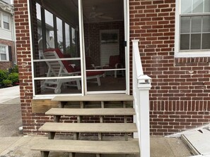 Back entrance