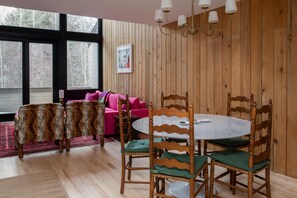 Living room and Dining area