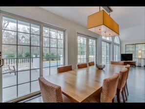 dining area off living room