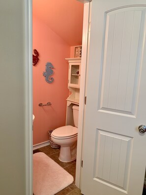 Half bath on 2nd level
