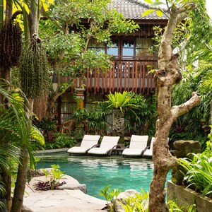 Our Hotel is complete by outdoor swimming pool, a bar and garden in Ubud!