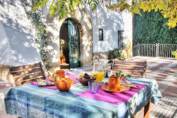 Restaurante al aire libre