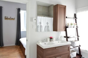 Bathroom attached to bedroom #3.