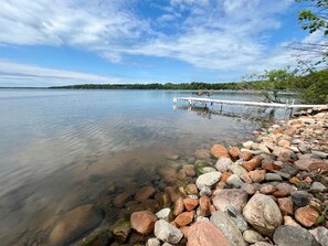 Nice swimming area with sand bottom 