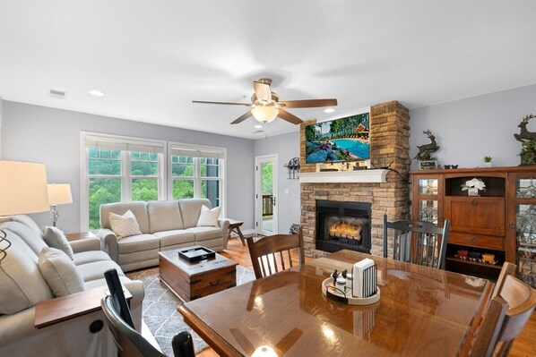 Living Room---Enjoy Mountain Living