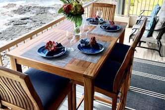 Completely Renovated! Kona Reef Oceanfront 2 Bedroom Penthouse A37