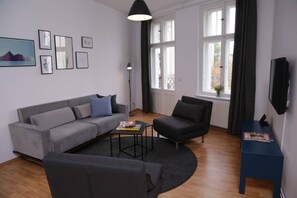 Schlafzimmer mit Couch