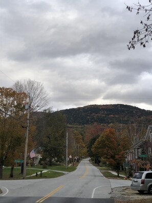 Views from road from side of house