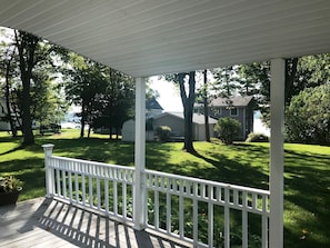 Charlevoix Lake view from back porch