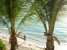 This could be you strolling on the beach.