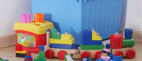 Toys to keep the little ones entertained.