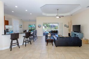 Volume Ceilings and Plenty of Natural Light