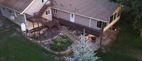 Cabin with Bunk house above garage