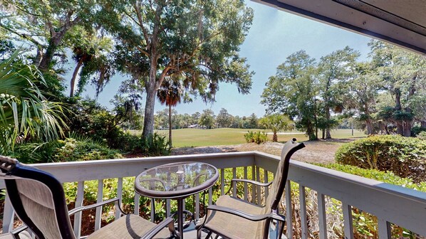 Private Balcony with Outdoor Seating