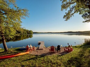 With just 5 homes on this environmental lake, experience solitude as you take it all in.