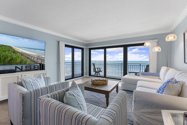 Oceanfront Living Room