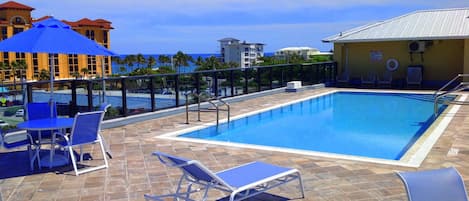 Rooftop pool