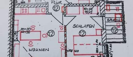 Komfort-Ferienwohnung-Raumplan