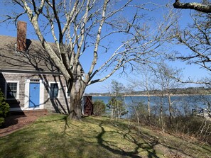 Front of house, directly on Pleasant Bay