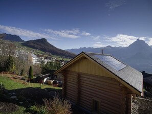 Water, Sky, Building, Azure, Mountain, Tree, Architecture, Body Of Water, Lake, Neighbourhood